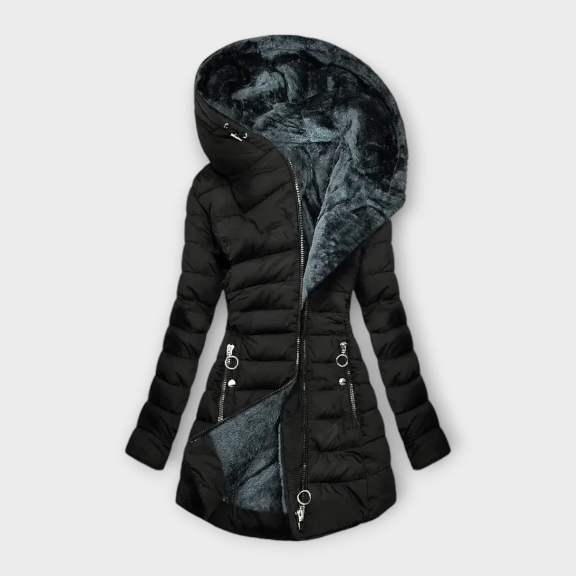 Kori - Cappotto Con Fodera In Pelliccia