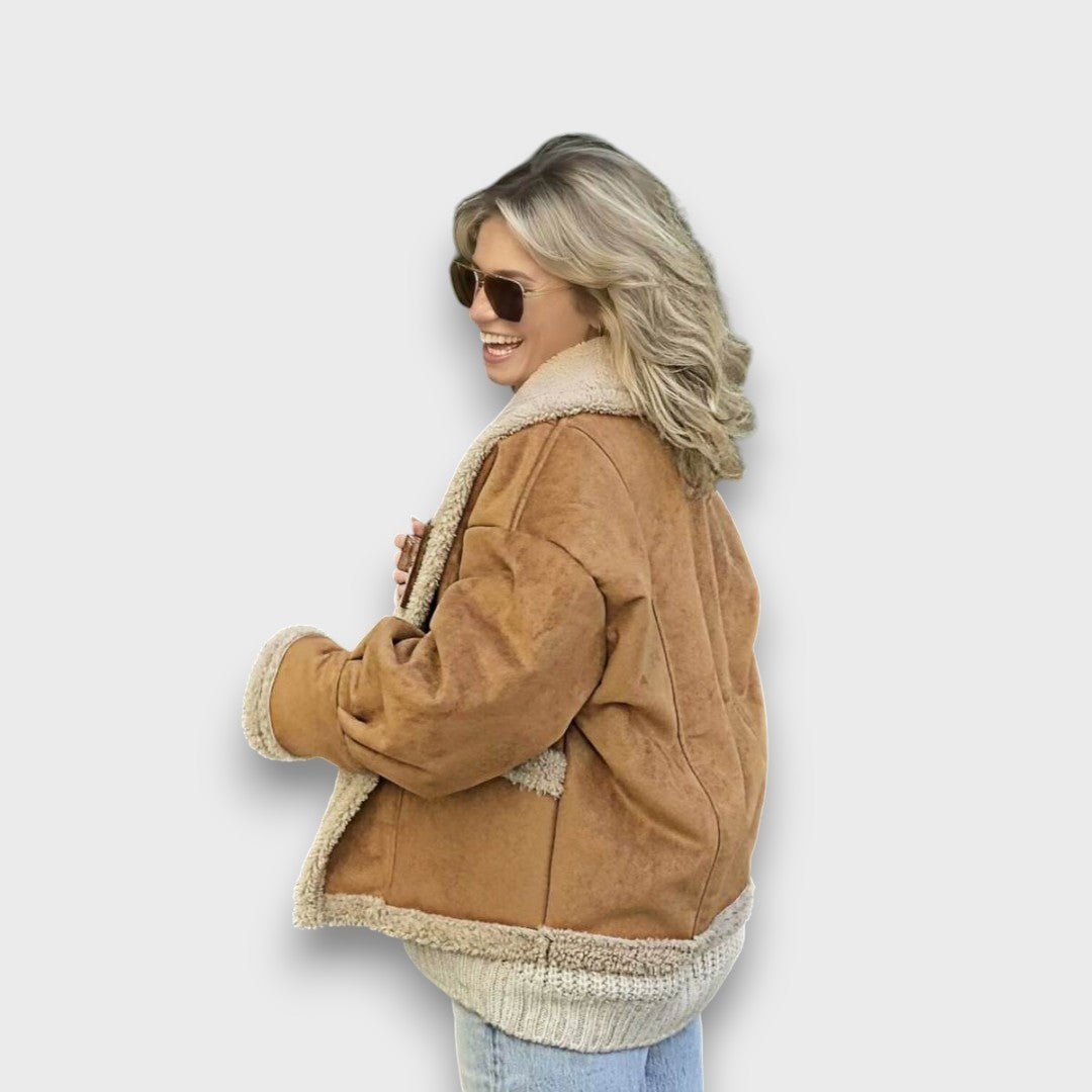 Gina – Giacca calda con fodera in peluche