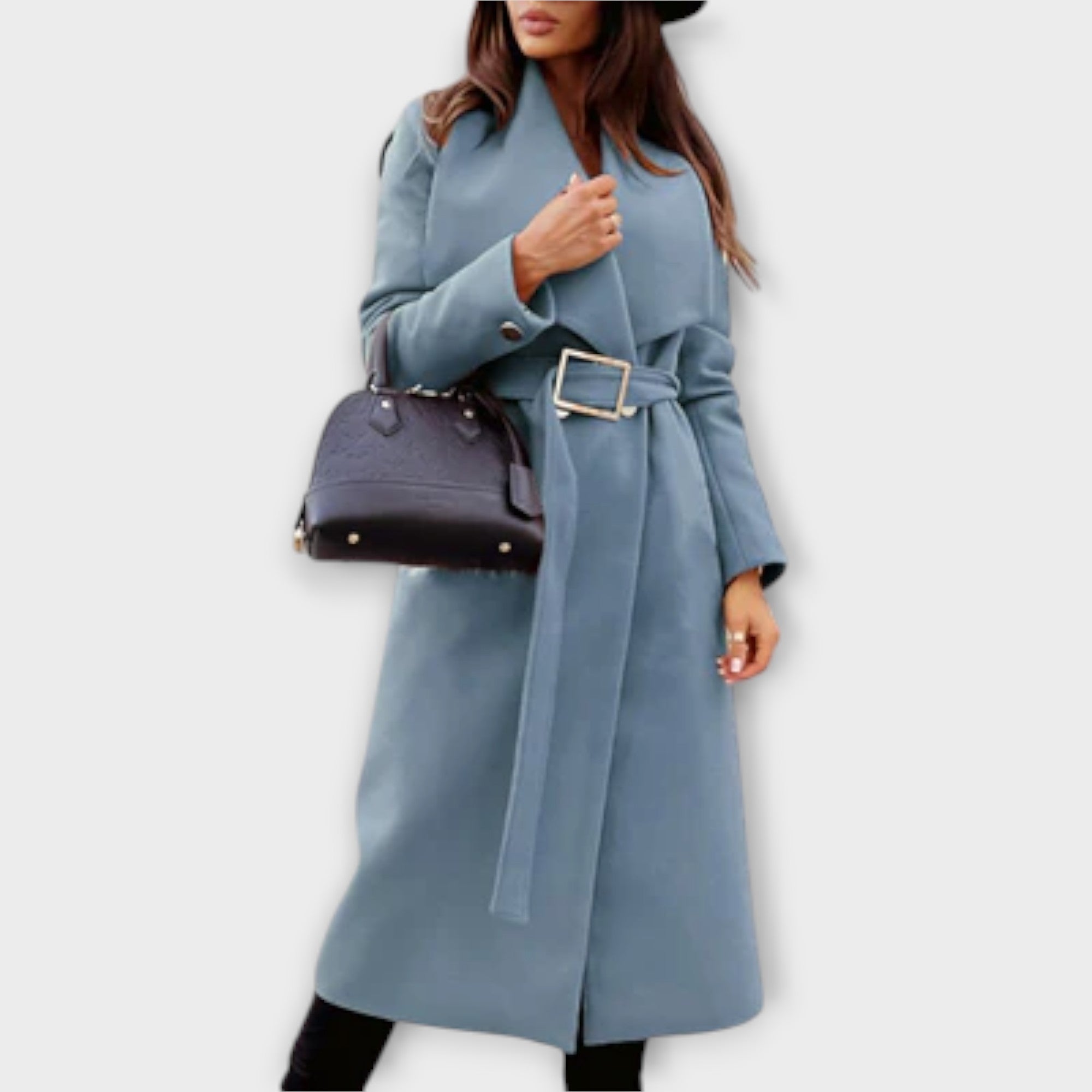 Muriel – Cappotto sagomato con cintura