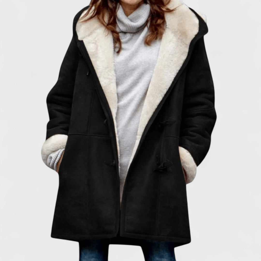 Nenny - Cappotto in pile caldo ed elegante