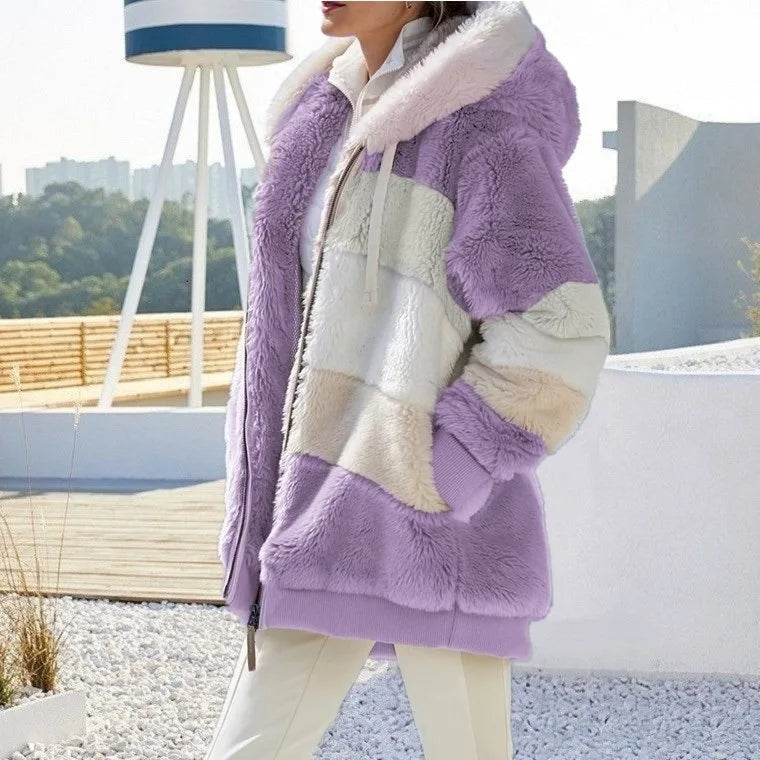 Isabella™ Giacca Invernale da Donna con Cappuccio e Cerniera